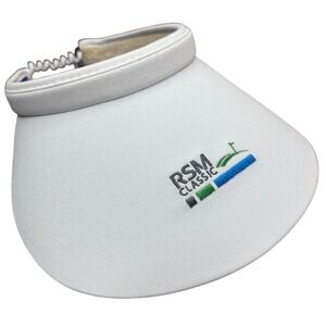 Imperial RSM Classic Golf Visor White Adjustable Women's NWT Sea Island GA
